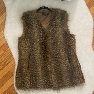 Via Spiga faux fur vest